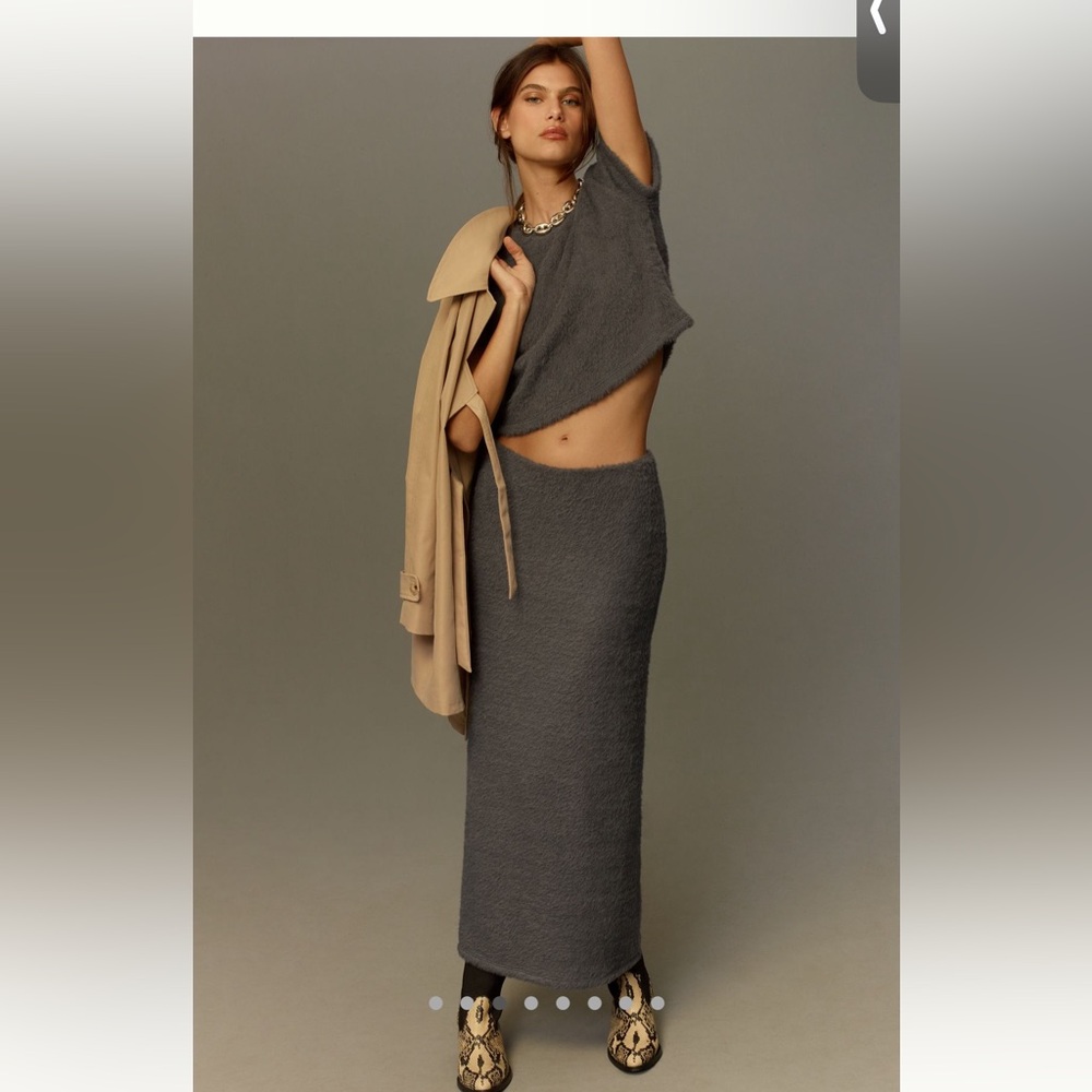 Cozy Gray Sweater Set